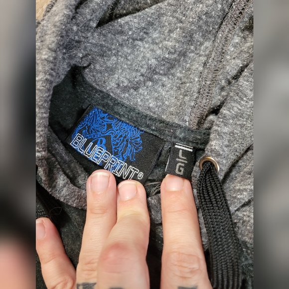 Blueprint lightweight hoodie - Picture 4 of 8